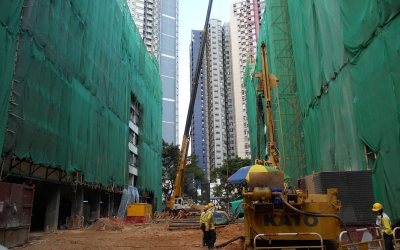 PMQ  construction site 2012.01